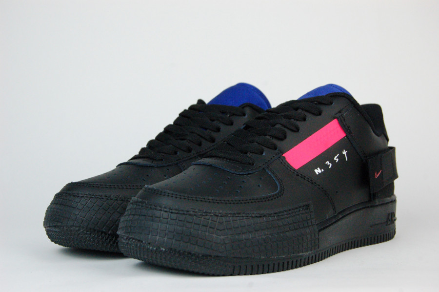 кроссовки Nike Air Force 1 Type Black / Anthracite-Pink Tint 2