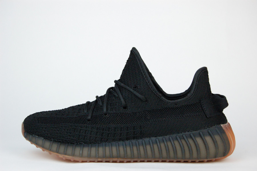 кроссовки Adidas Yeezy 350 boost v2 Black / Ftwr Brown