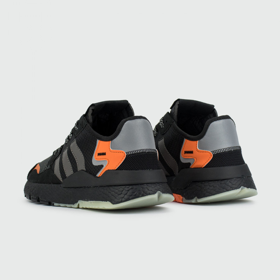 кроссовки Adidas Nite Jogger Black / Orange