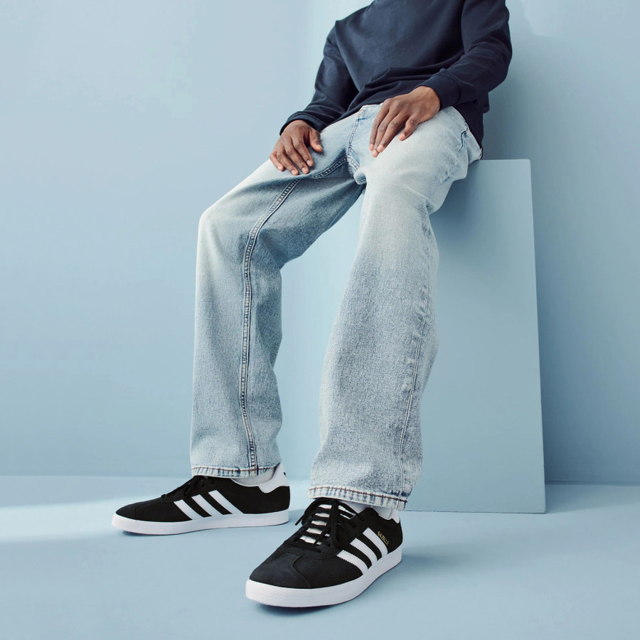 кроссовки Adidas Gazelle Black / White