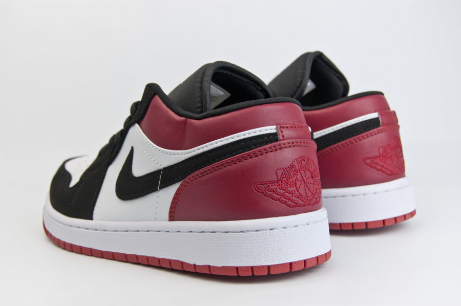 кроссовки Nike Air Jordan 1 Low Black Toe