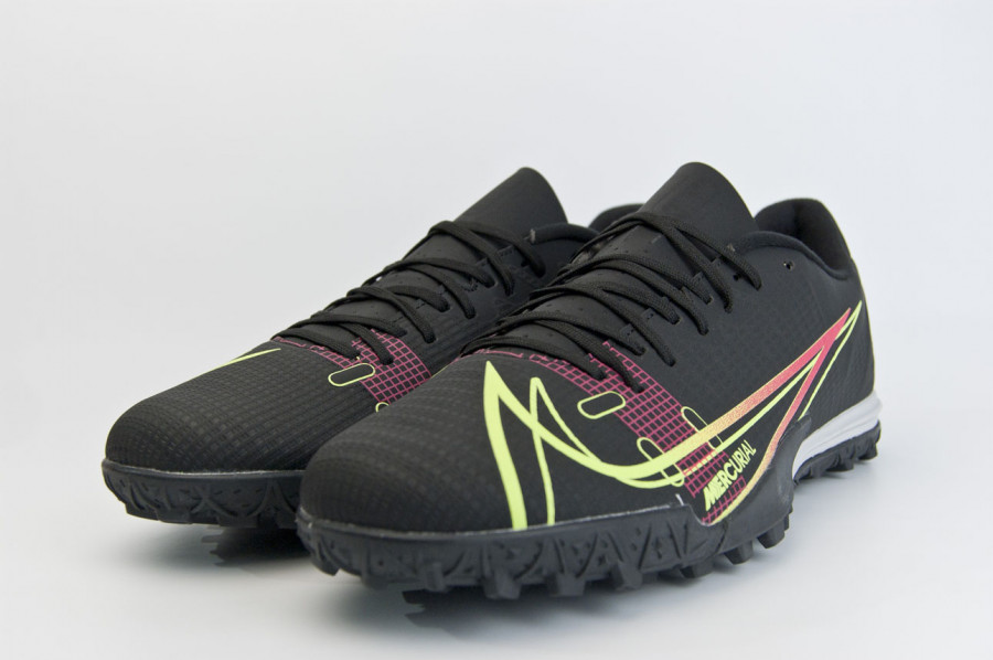 футбольная обувь Nike Mercurial Vapor 14 Pro TF Black / Grey