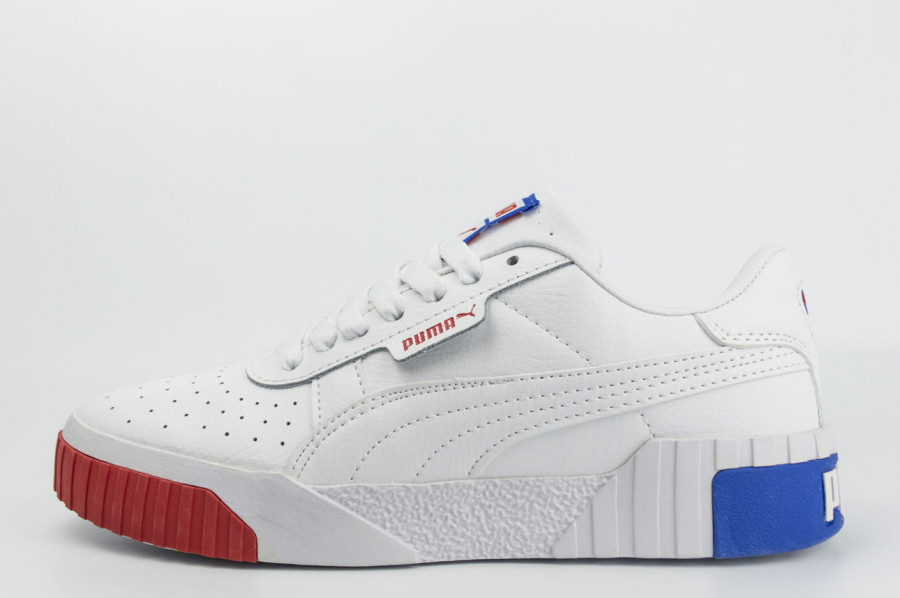 кроссовки Puma Cali White Red Blue