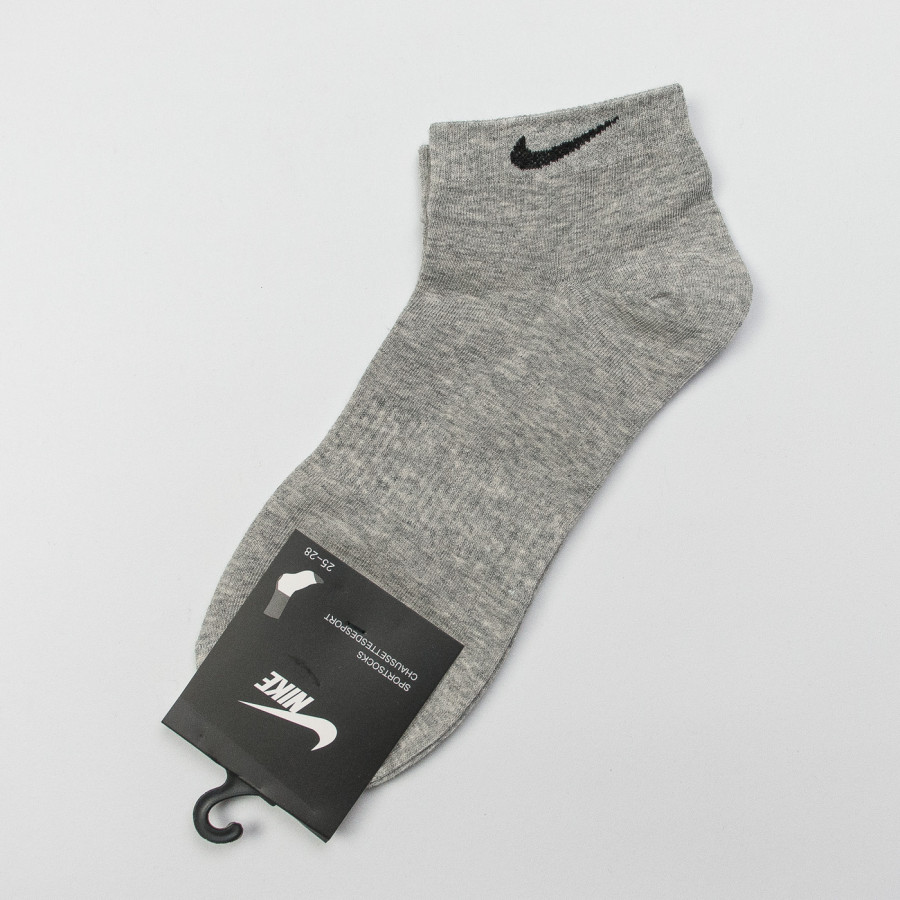 носки Nike short Men Grey