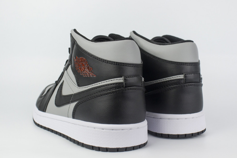кроссовки Nike Air Jordan 1 Black / Grey / Red