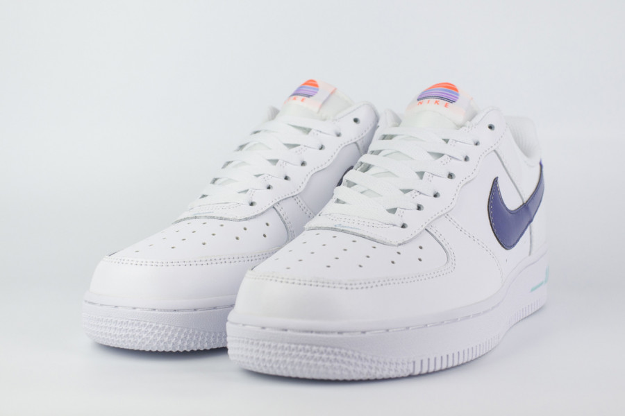 кроссовки Nike Air Force 1 Low Wmns White / Blue