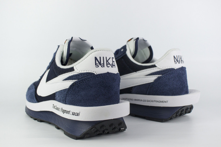 кроссовки Nike LD Waffle SF Sacai x Fragment Blue Void