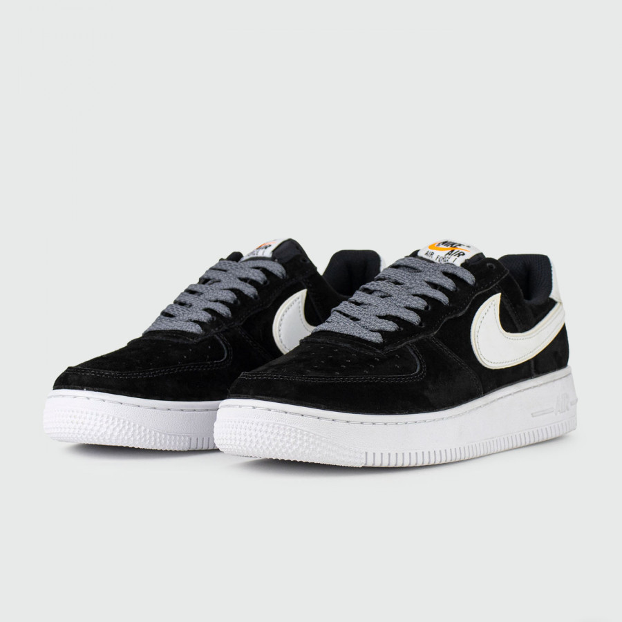 кроссовки Nike Air Force 1 Low Suede Black / White
