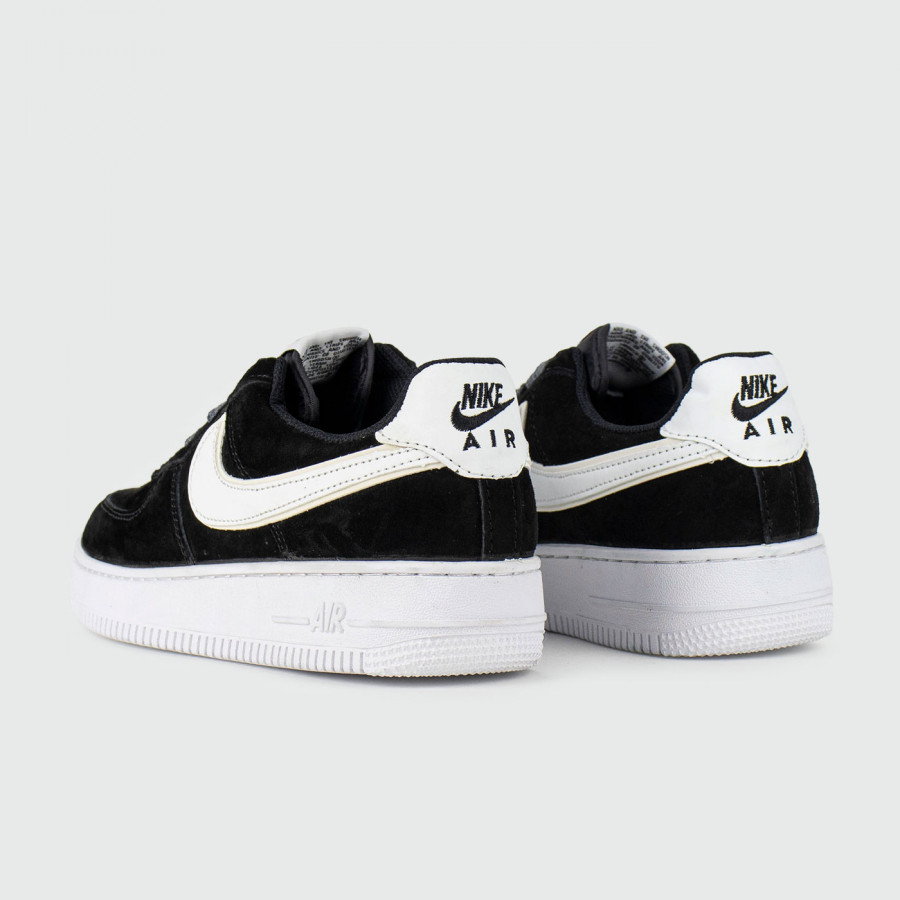 кроссовки Nike Air Force 1 Low Suede Black / White