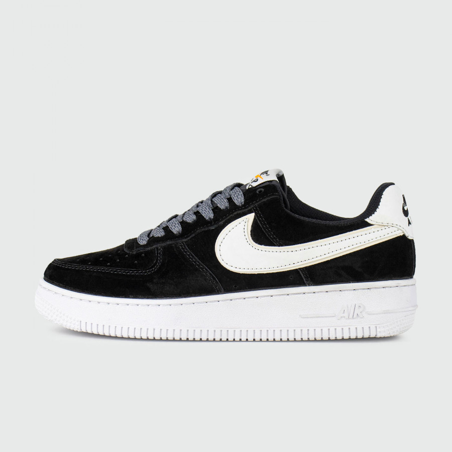 кроссовки Nike Air Force 1 Low Suede Black / White