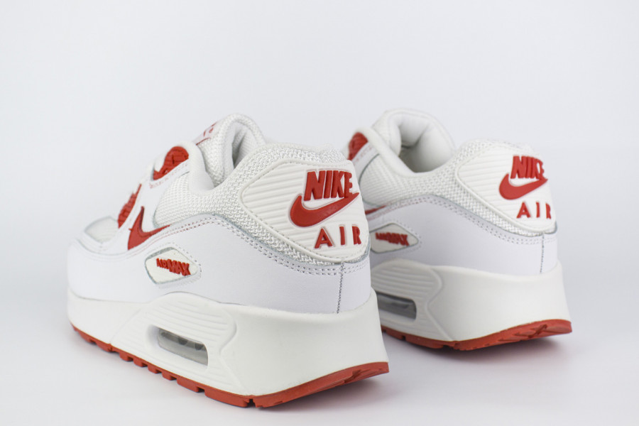 кроссовки Nike Air Max 90 Wmns White / Red