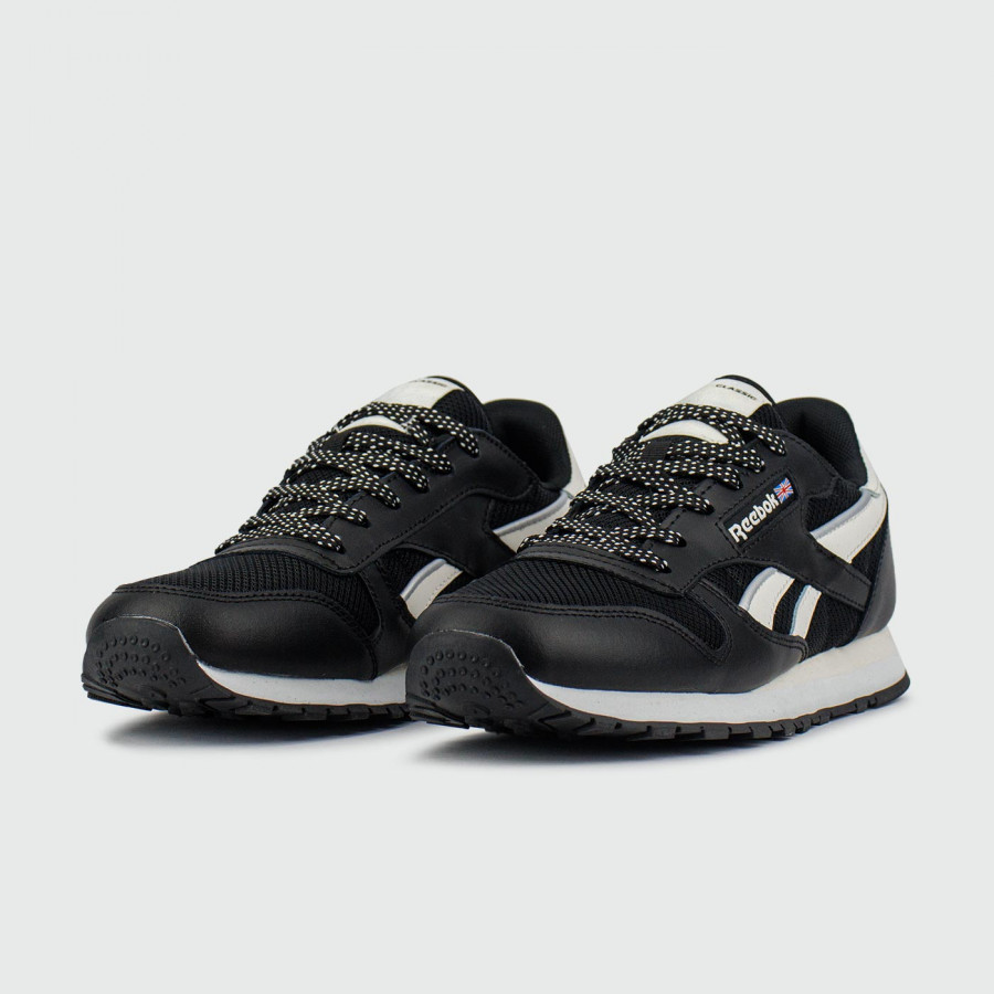 кроссовки Reebok Classic Leather Black / White