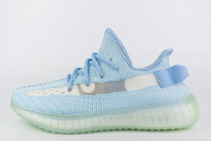 кроссовки Adidas Yeezy 350 boost V2 Wmns Ice Blue 2
