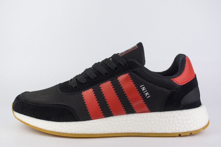 кроссовки Adidas Iniki Runner Boost Black / Red