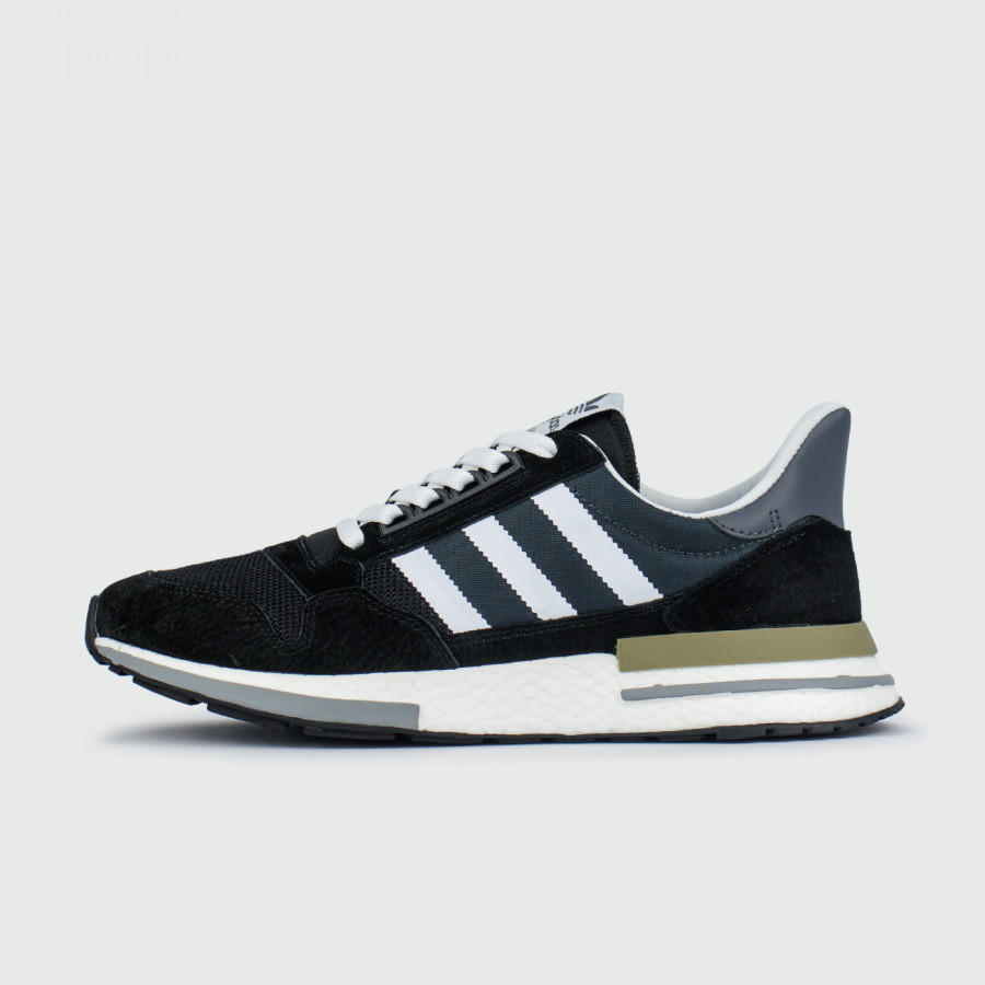кроссовки Adidas ZX 500 Boost Black / White Str