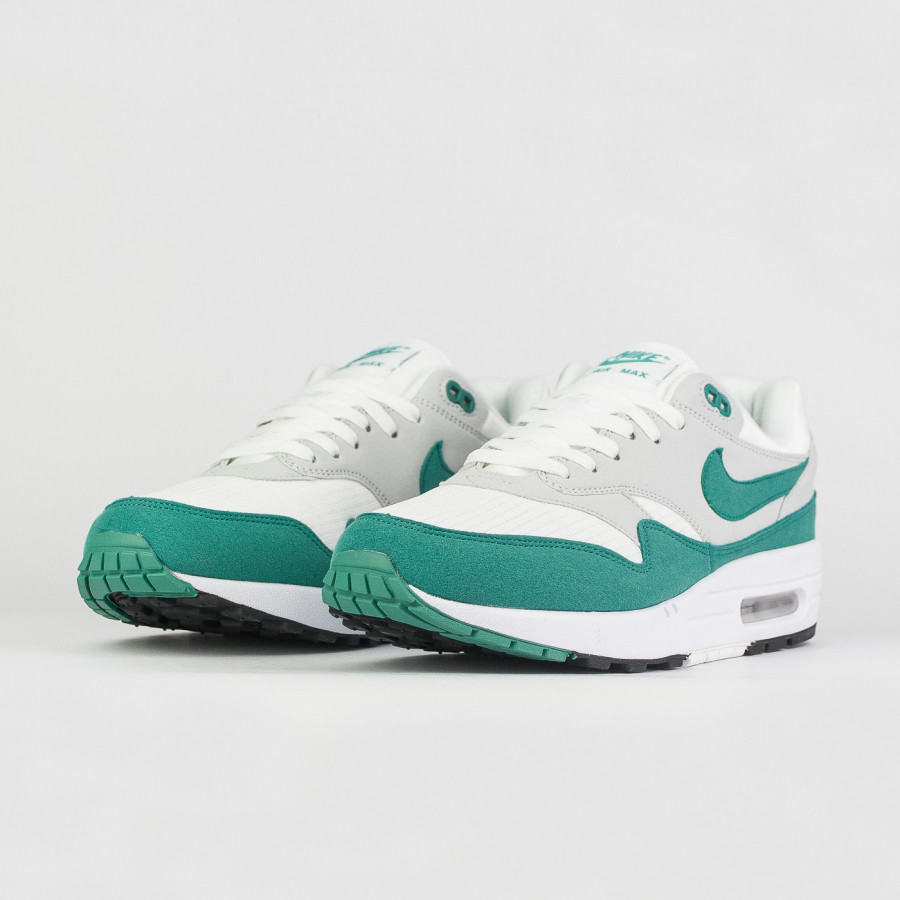 кроссовки Nike Air Max 1 White / Green