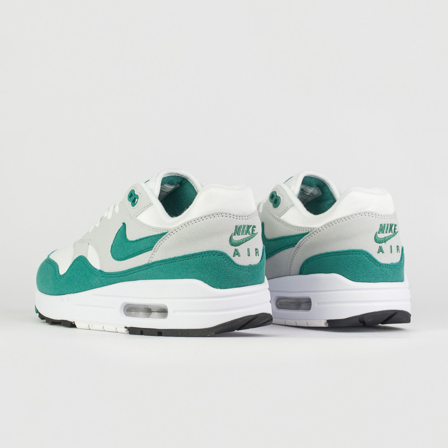 кроссовки Nike Air Max 1 White / Green