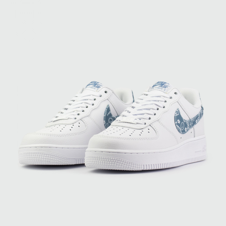 кроссовки Nike Air Force 1 Low Wmns Blue Paisley