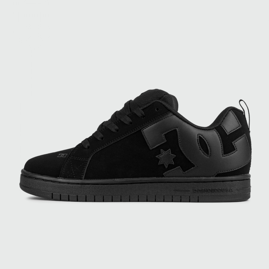 кеды DC Shoes Court Graffik Triple Black