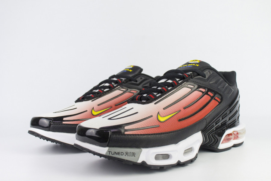 кроссовки Nike Air Max Plus 3 Tn Black / Red / White