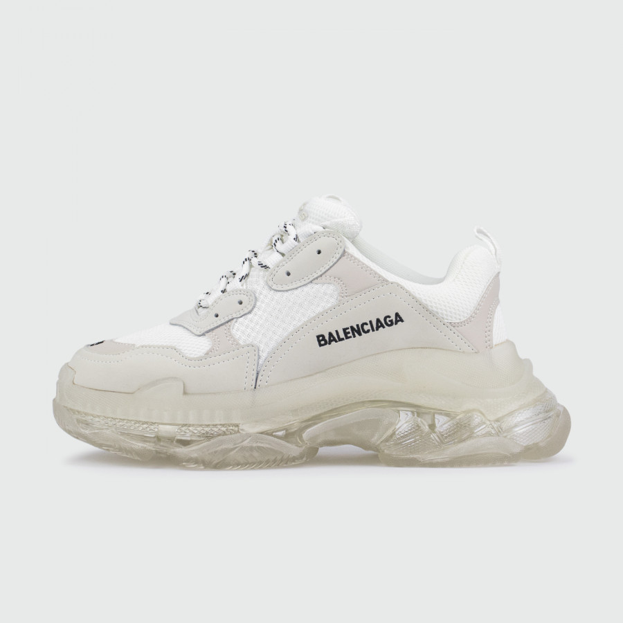 кроссовки Balenciaga Triple S Silver / Clear Sole