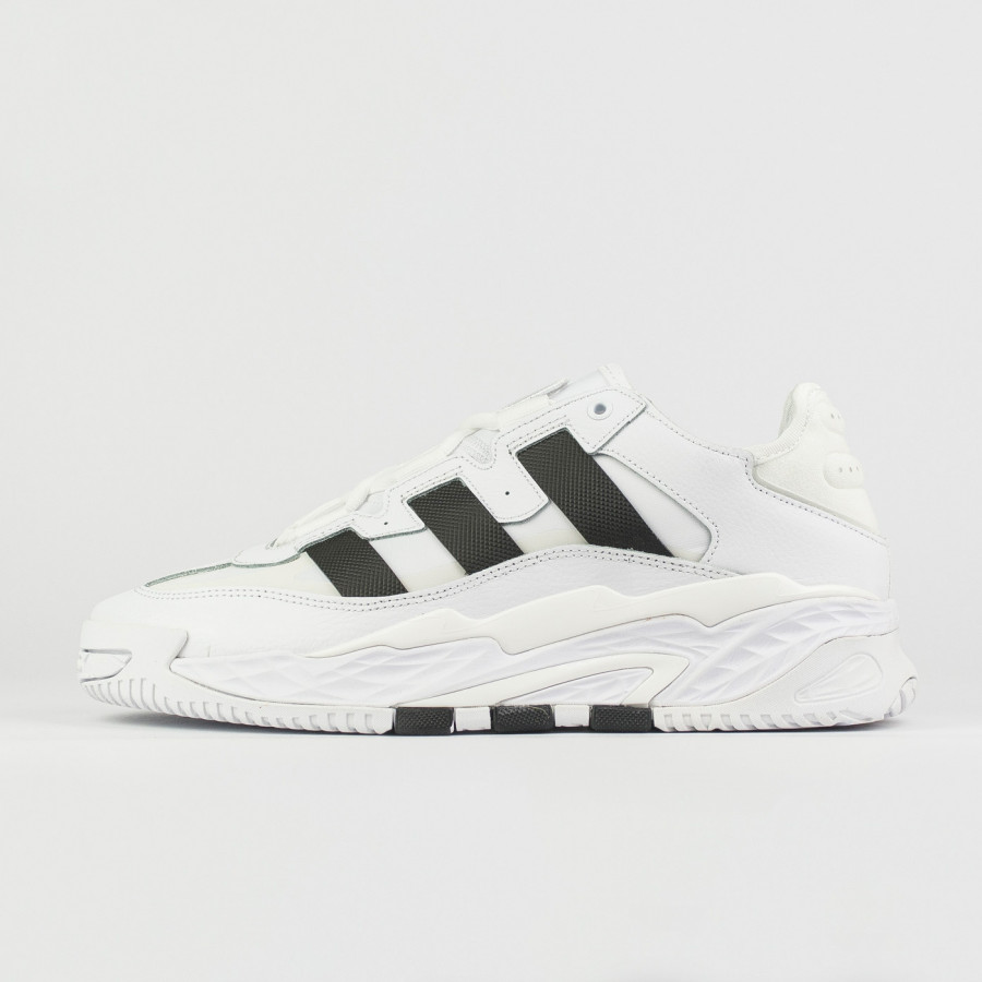 кроссовки Adidas Niteball White / Black Str.