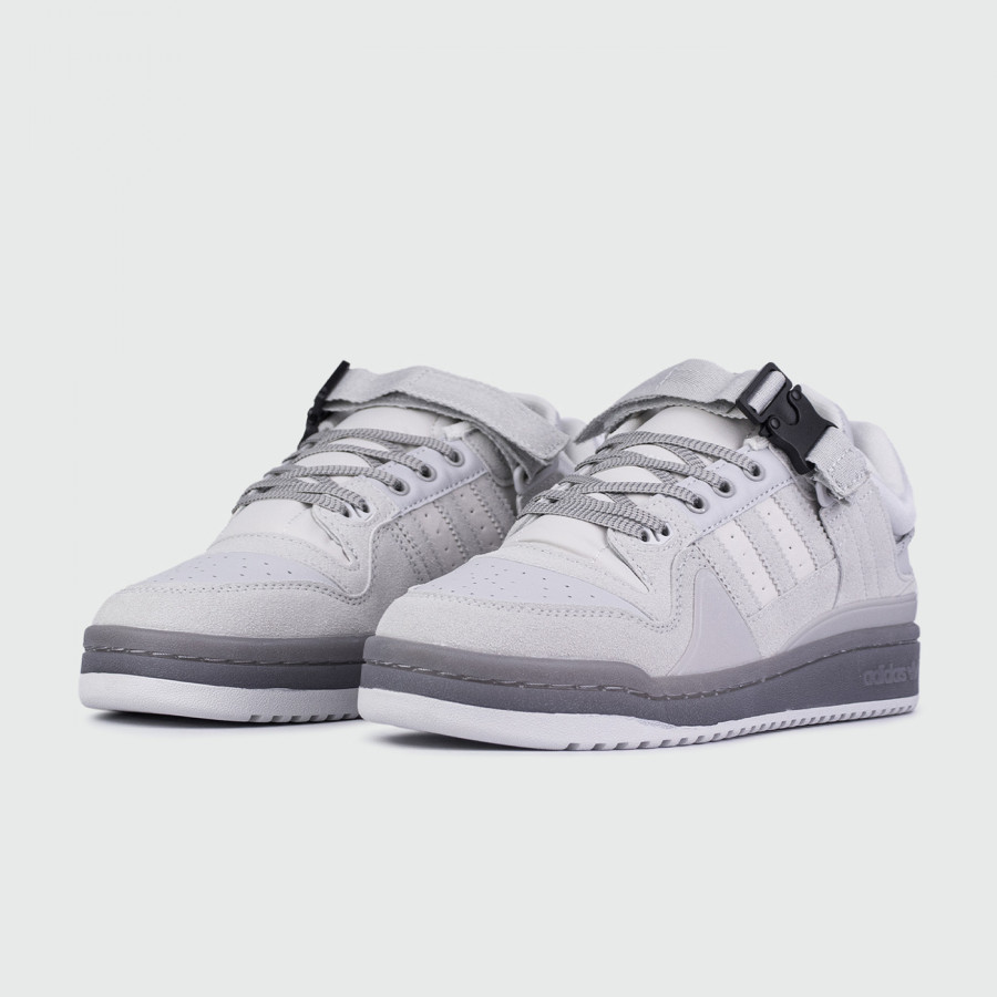 кроссовки Adidas Forum Low x Bad Bunny Light Grey