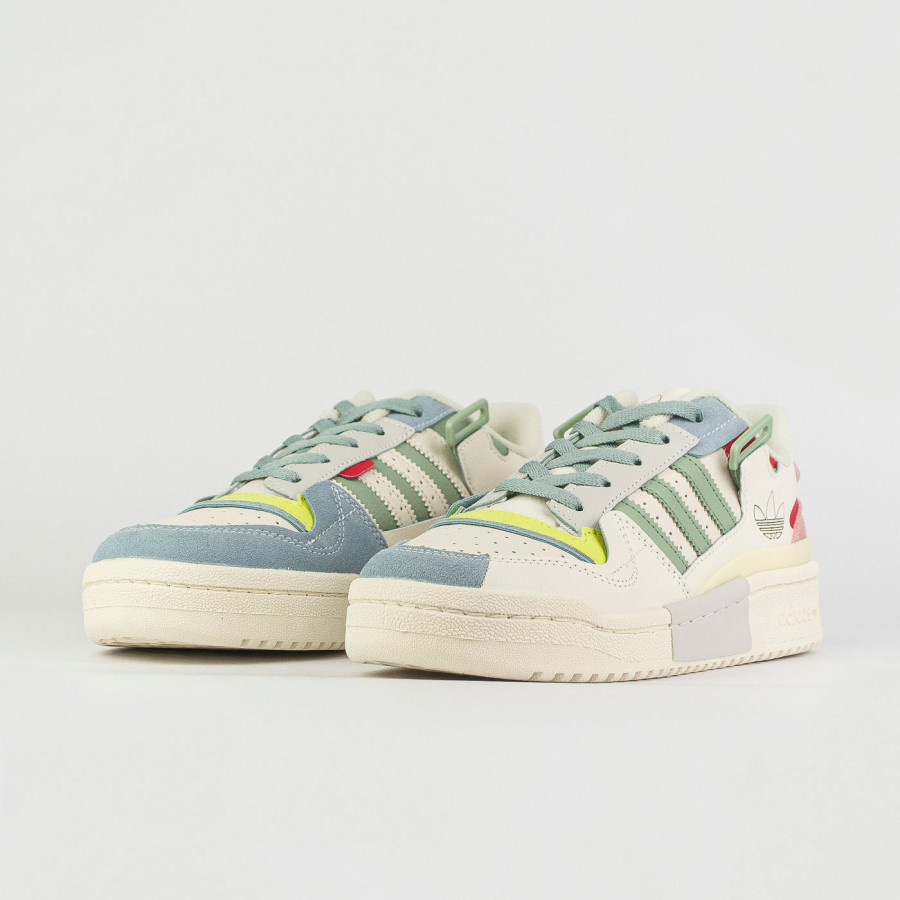 кроссовки Adidas Forum Low Wmns White / Colors