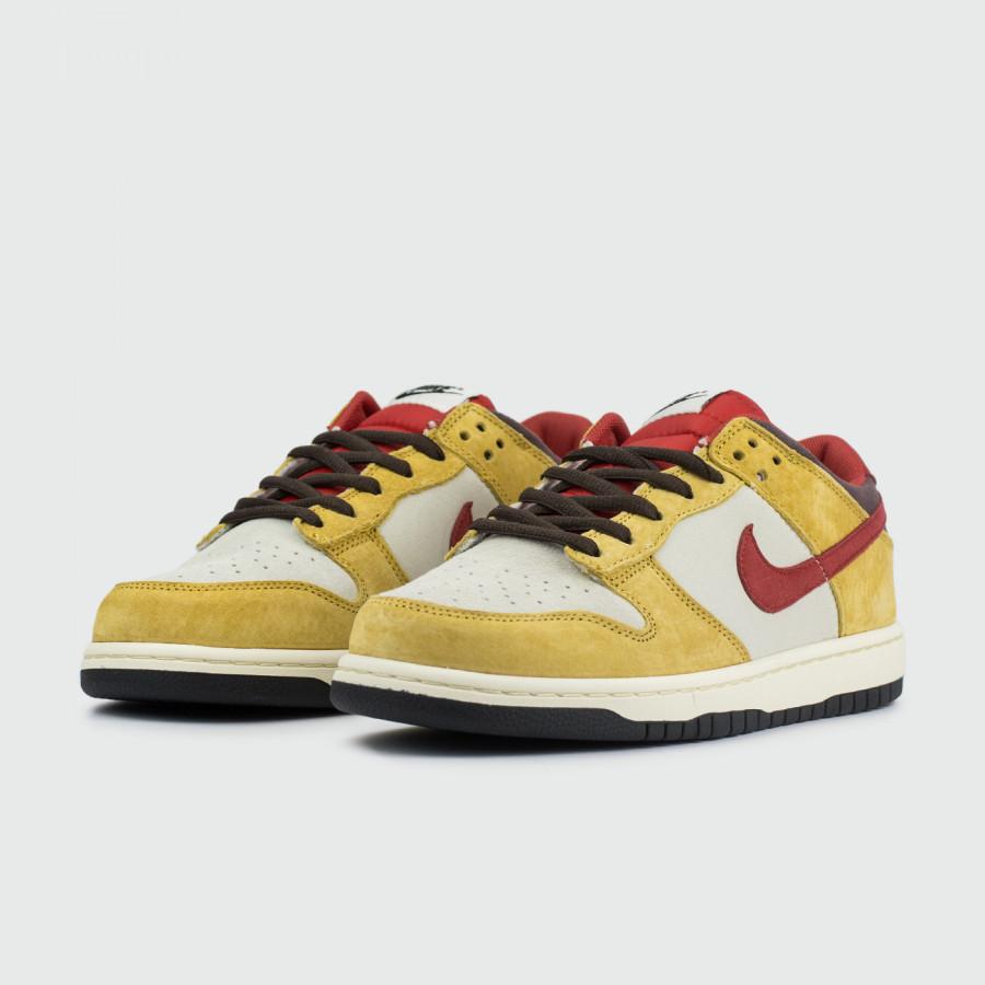 кроссовки Nike SB Dunk Low Yellow / Red SteamBoy OST
