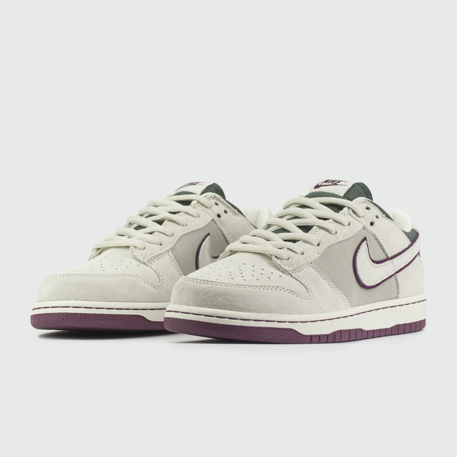 кроссовки Nike Dunk Low L.Grey / Purple SteamBoy OST
