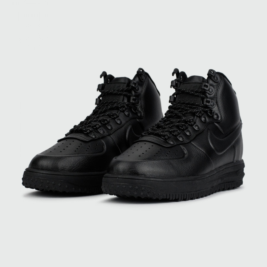 кроссовки Nike Lunar Force 1 Duckboot 18 Triple Black