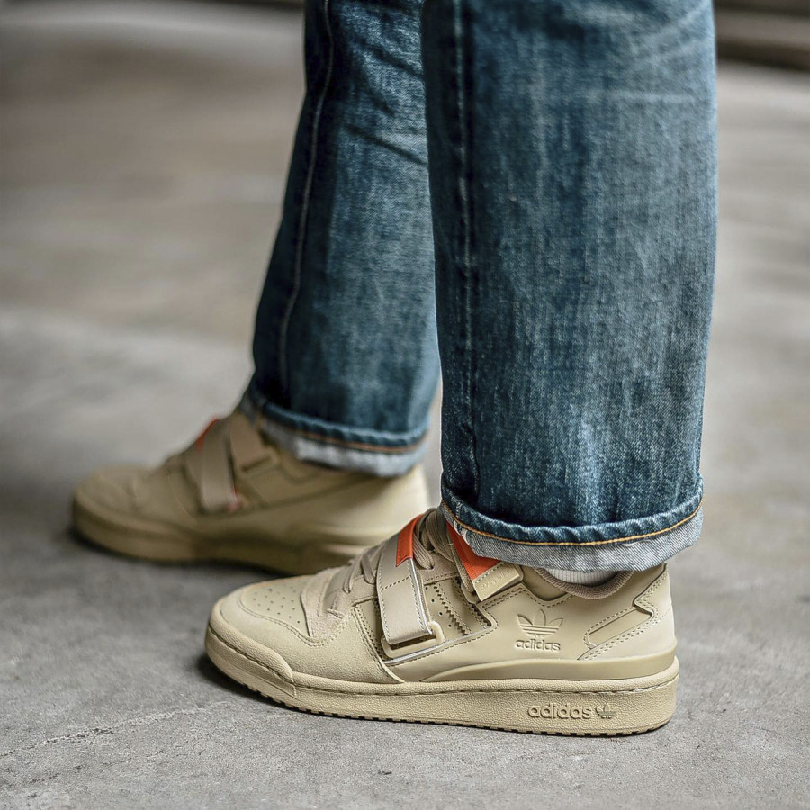 кроссовки Adidas Forum Low Strap Taupe Oxide