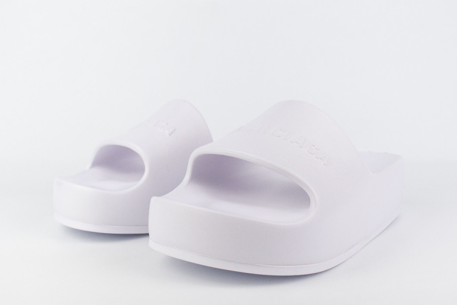 Шлепанцы Balenciaga Chunky Slide White