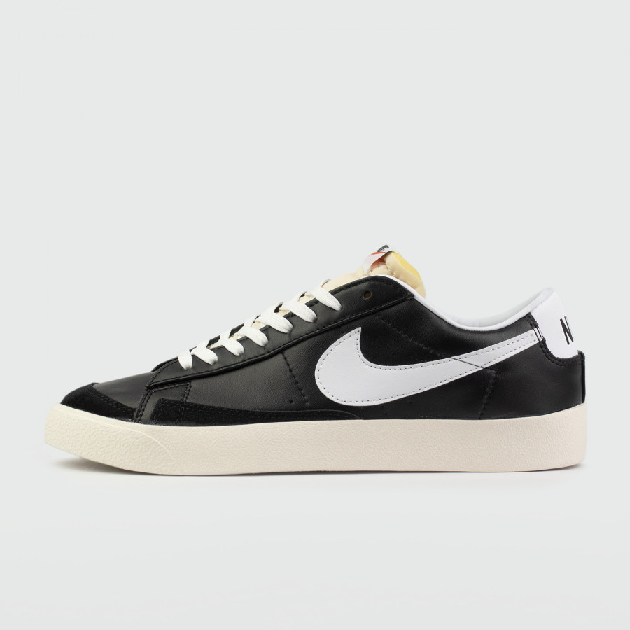 кроссовки Nike Blazer Low 77 Leather Black / White new