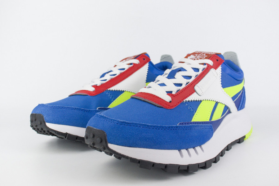 кроссовки Reebok Classic Leather Legacy Blue / Yellow
