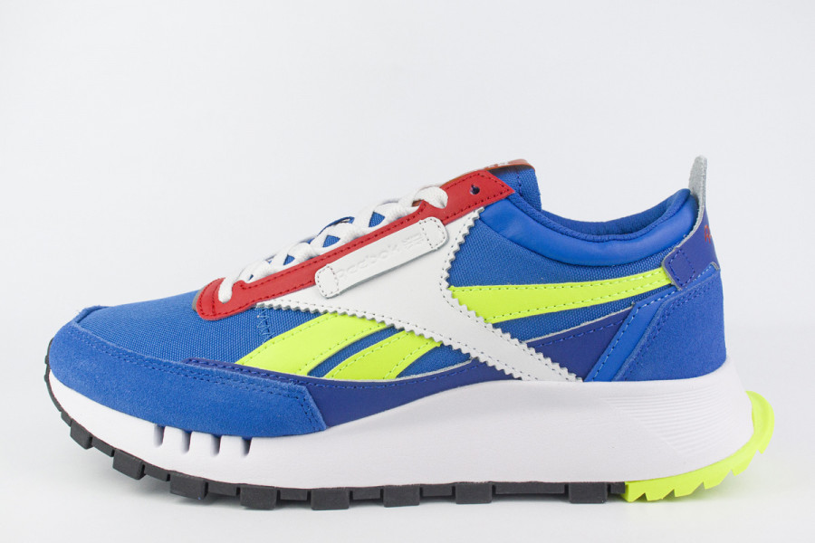 кроссовки Reebok Classic Leather Legacy Blue / Yellow