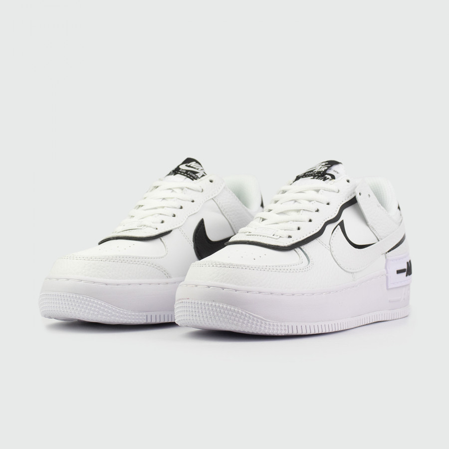 кроссовки Nike Air Force 1 Wmns Shadow White / Black