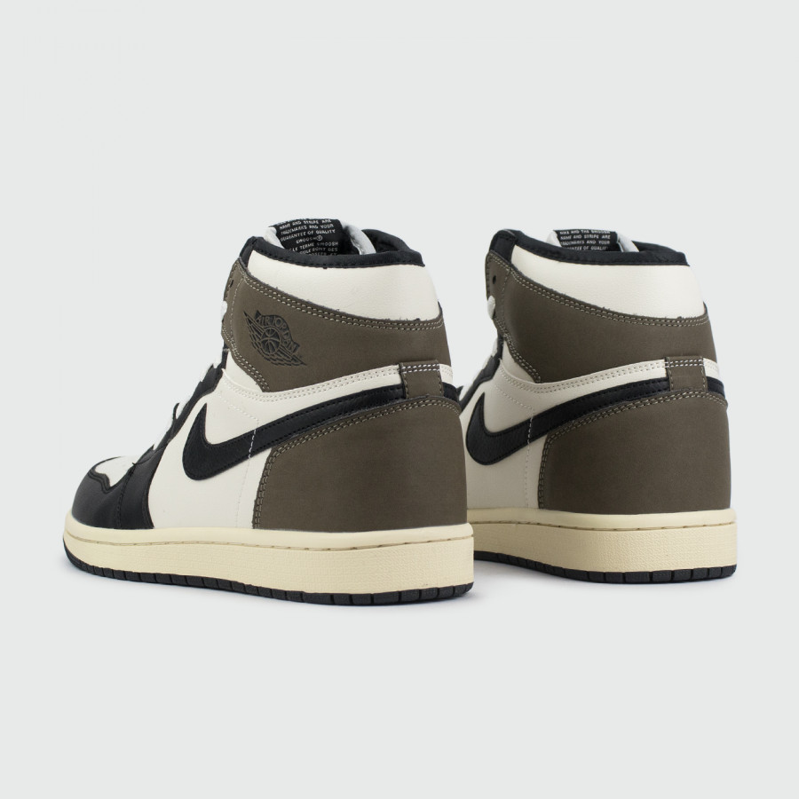 кроссовки Nike Air Jordan 1 Dark Mocha with Fur