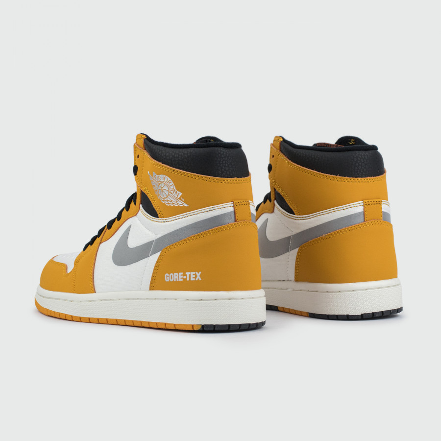 кроссовки Nike Air Jordan 1 White / Orange Gtx