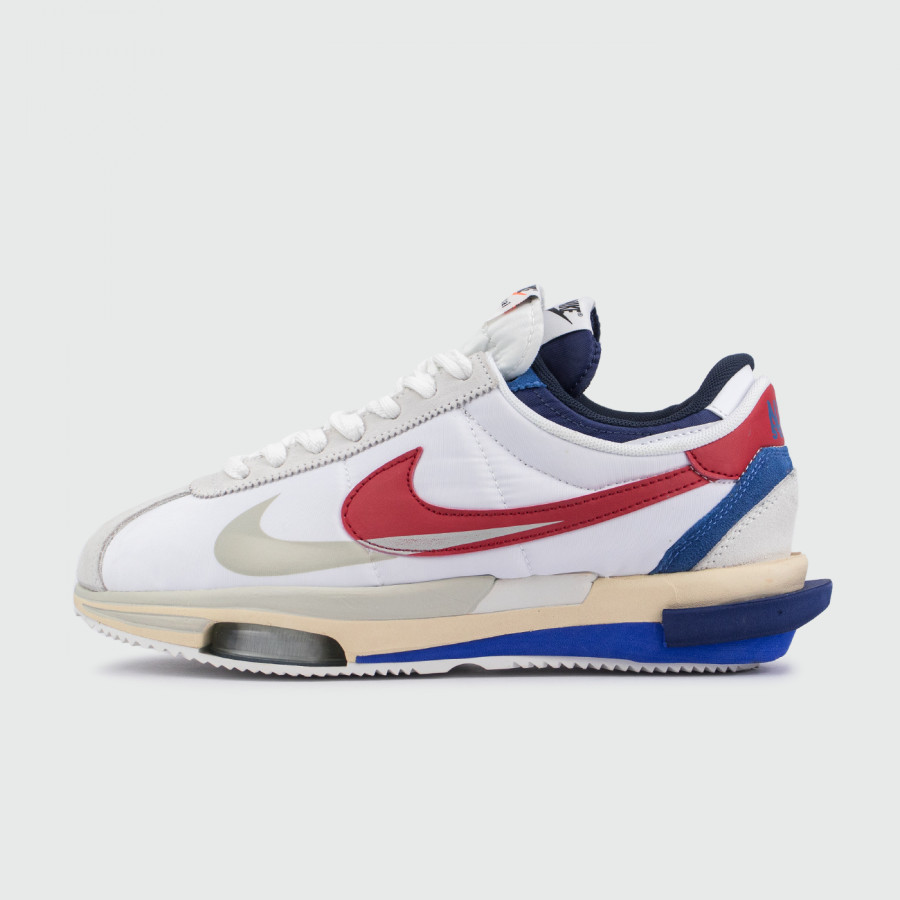 кроссовки Nike Cortez 4.0 x Sacai White / Royal