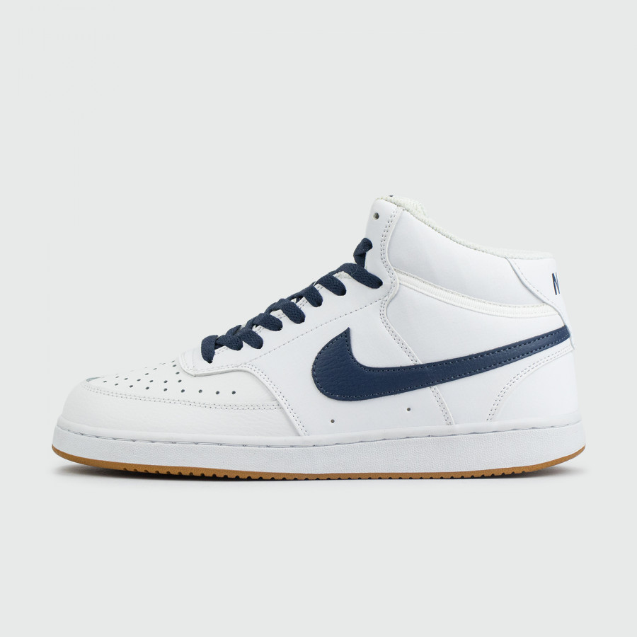 кроссовки Nike Court Vision Mid White / Blue / Gum