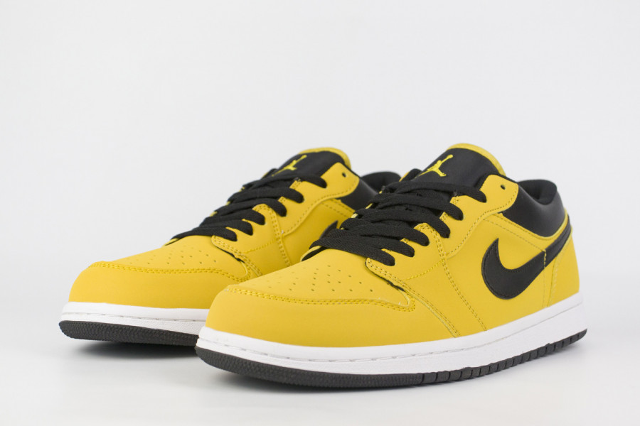 кроссовки Nike Air Jordan 1 Low University Gold