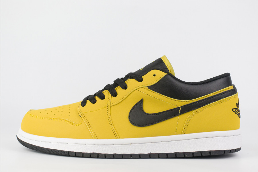 кроссовки Nike Air Jordan 1 Low University Gold