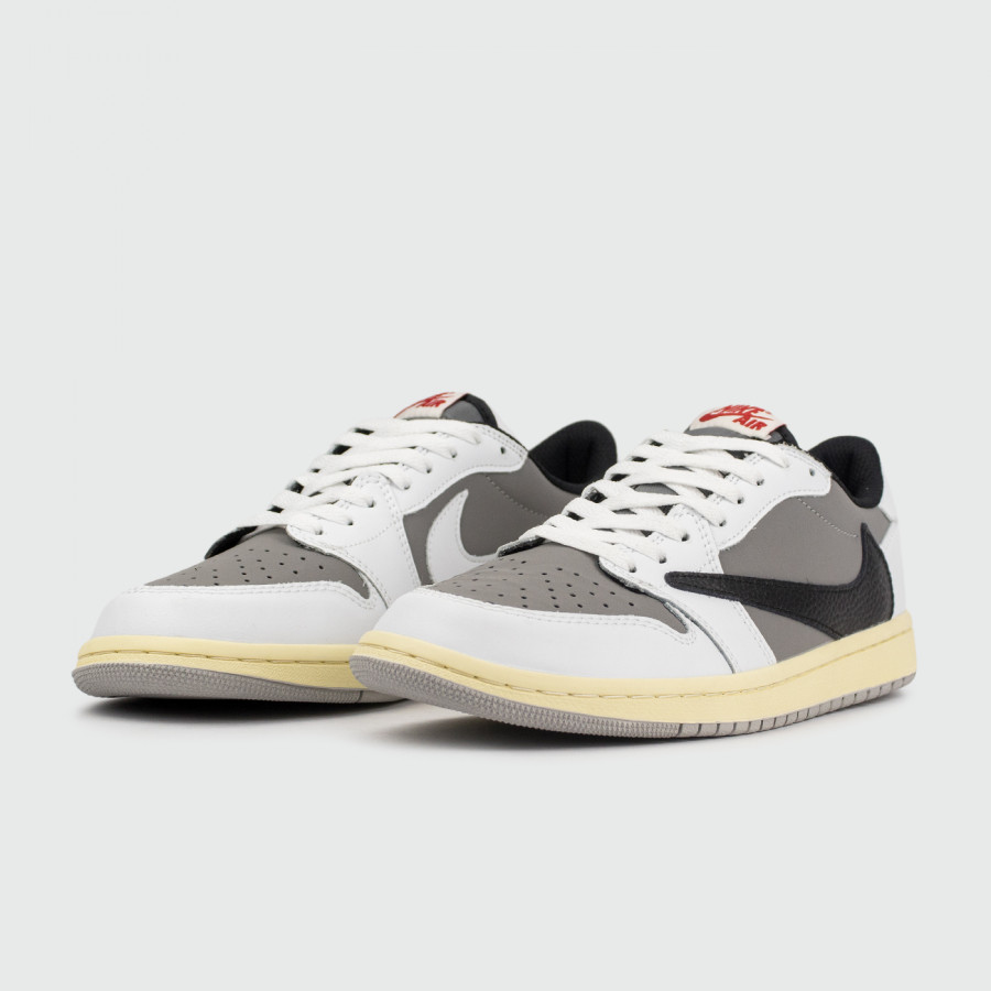 кроссовки Nike Air Jordan 1 Low x TS Grey / Black Sw.