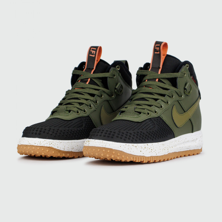 кроссовки Nike Lunar Force 1 Duckboot Green / Black