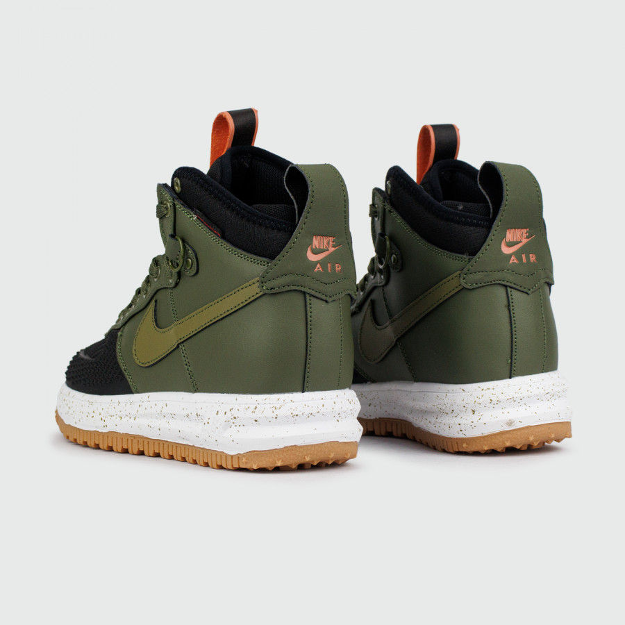 кроссовки Nike Lunar Force 1 Duckboot Green / Black