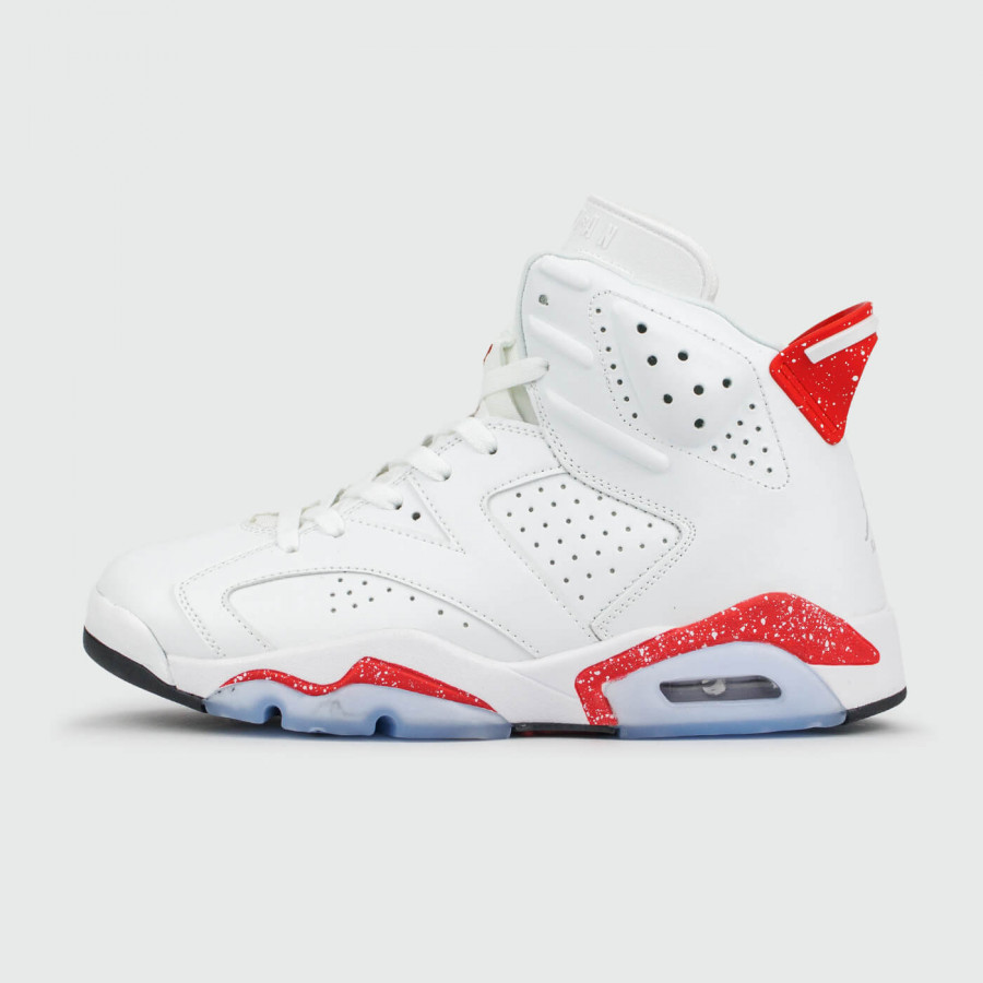 кроссовки Nike Air Jordan 6 White Infrared