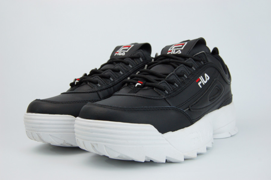 кроссовки FILA Disruptor 2 Wmns Black Matt / White