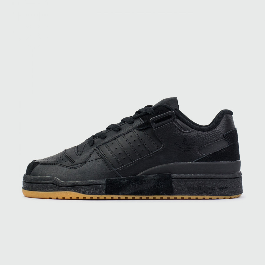 кроссовки Adidas Forum Low Black / Gum Ftwr. Wmns