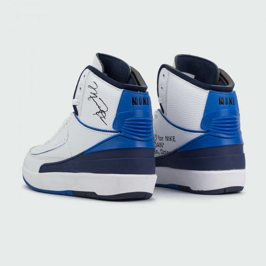кроссовки Nike Air Jordan 2 x Off-White White / Blue